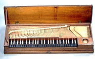 Clavichord, School of Johann Heinrich Gräbner (German, Dresden ca. 1700–ca. 1777 Dresden), Wood, German